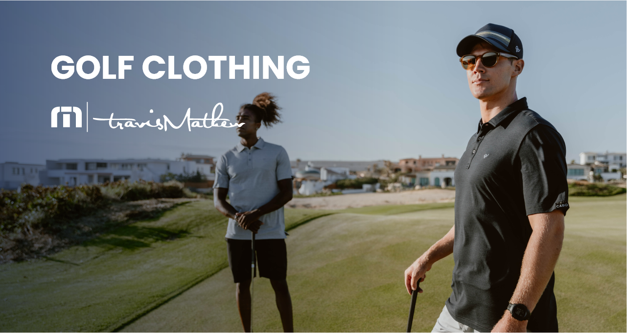 DISCOVER OUR COLLECTION OF ESSENTIAL GOLF  FASHION AND TAKE YOUR GAME TO THE NEXT LEVEL.

DISCOVER